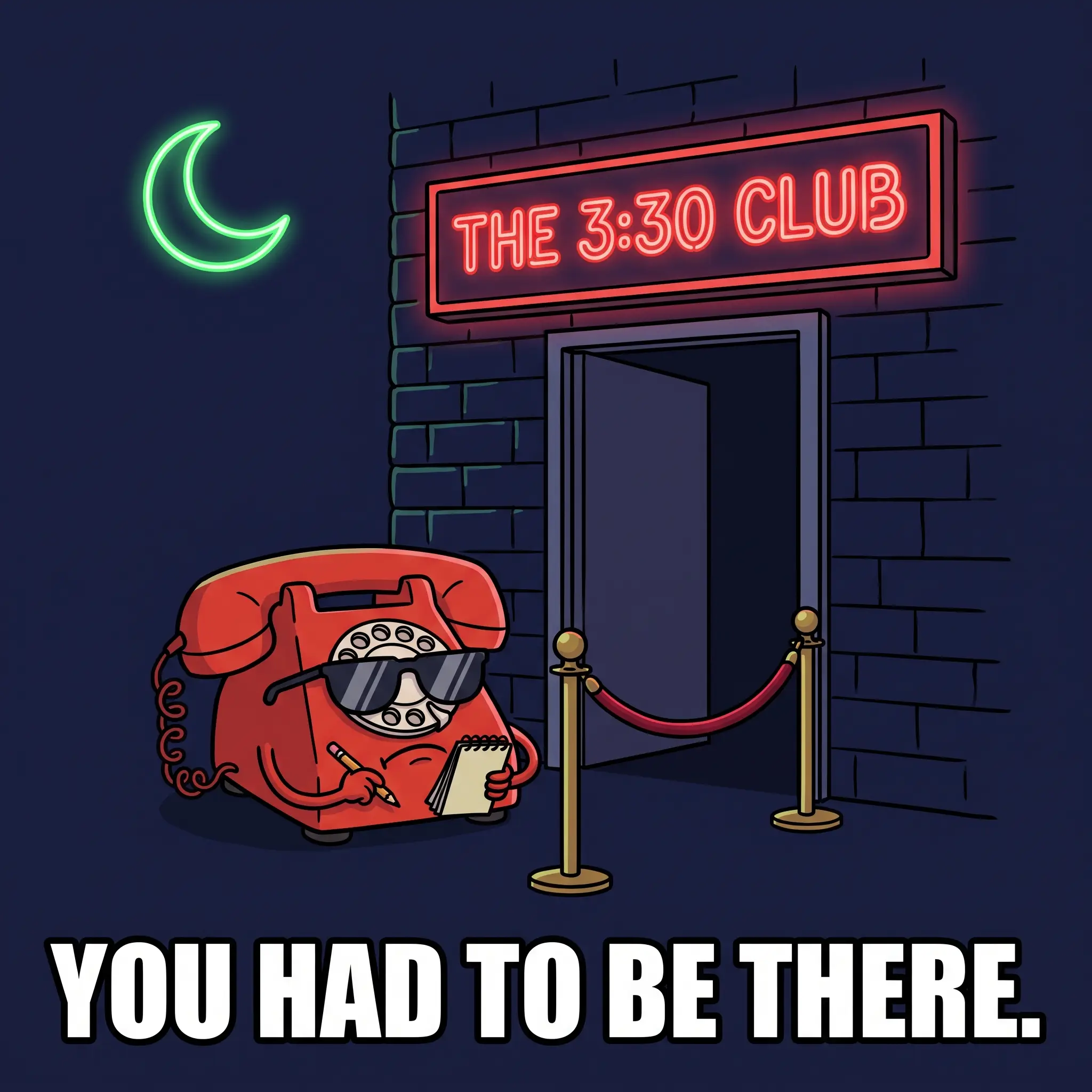 The 3:30 club meme